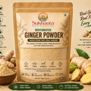 Sukhauta 100% Natural Dehydrated Ginger Powder