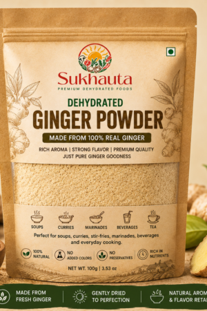 Sukhauta 100% Natural Dehydrated Ginger Powder