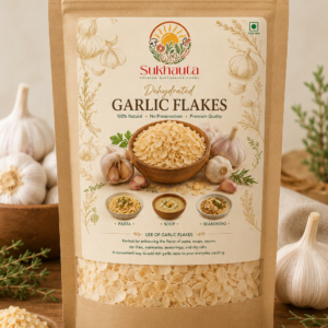 Sukhauta Dehydrated Ginger Flakes | 100% Natural