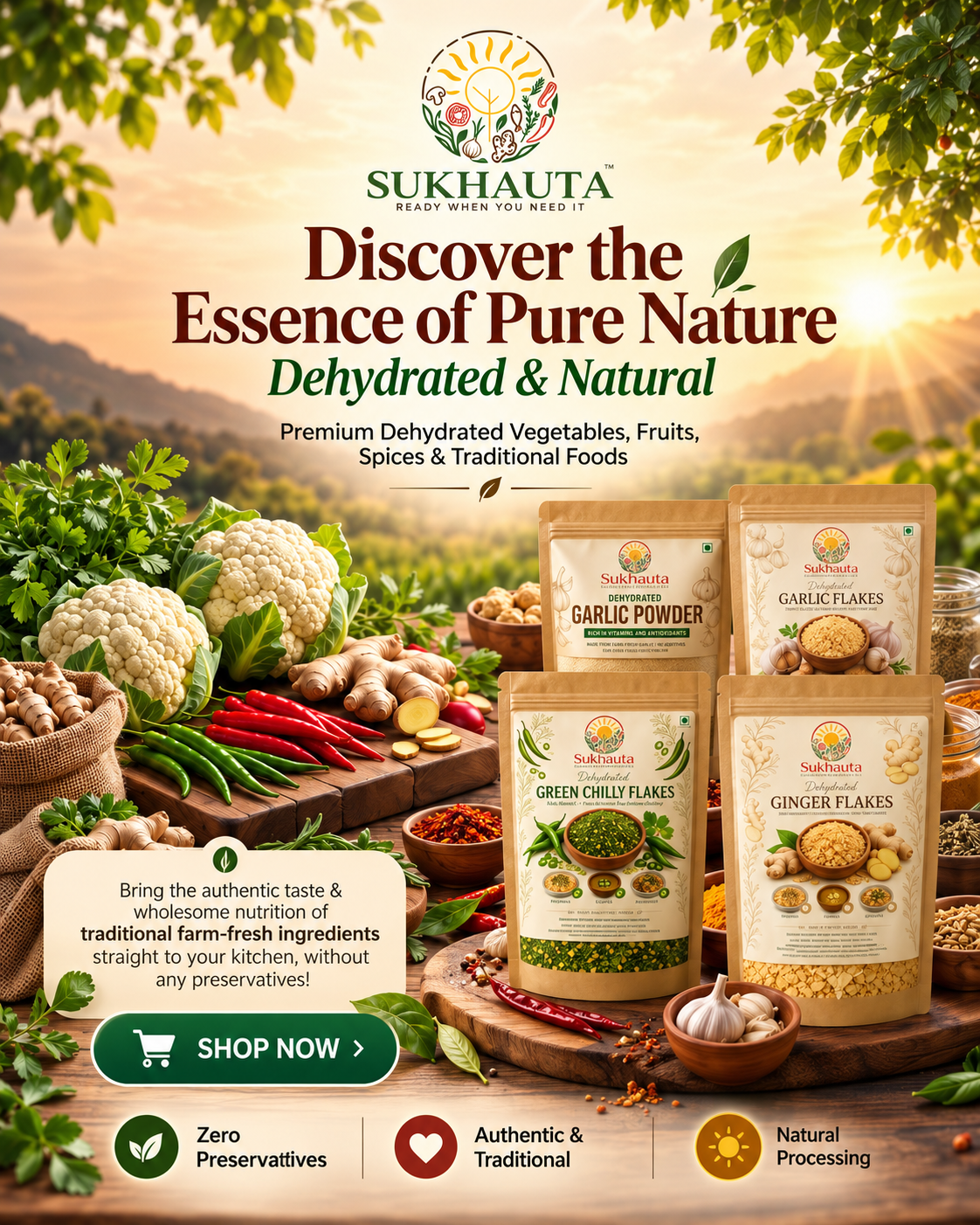 Sukhauta_ Pure Dehydrated Nature