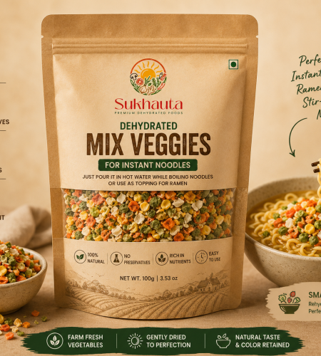 Mix veggies toppings